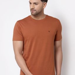 Red Tape Men Tan-Coloured T-shirt-image-62
