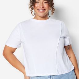 Trendyol Casual Pure Cotton T-shirt-image-33