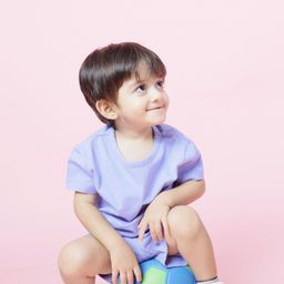 Ola! Otter Kids Round Neck Oversize Organic Cotton T-shirt-image-85