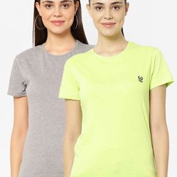 VIMAL JONNEY Women Pack Of 2 T-shirts-image-26