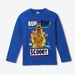 YK Warner Bros Boys Scooby Printed Pure Cotton T-shirt-picture-30