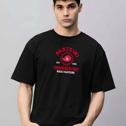 KAIDO Men Drop-Shoulder Sleeves Pure Cotton T-shirt-image-48