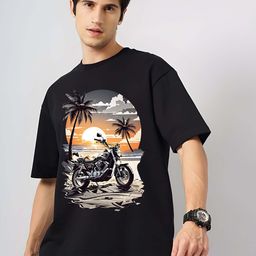 KAIDO Men Drop-Shoulder Sleeves Pure Cotton T-shirt-picture-24