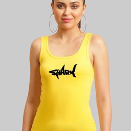 FBAR Graphic Printed Scoop Neck Shoulder Strap Cotton Tank Top-image-70