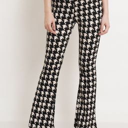 Popwings Women Multicoloured Printed Easy Wash Trousers-image-34