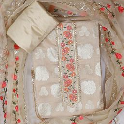 SALWAR STUDIO Woven Design Pure Cotton Unstitched Dress Material-image-54