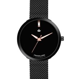 Franklord Women Textured Straps Analogue Watch F-118 BLL-51