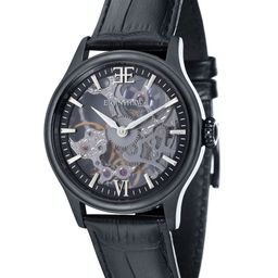EARNSHAW Men Leather Straps Analogue Automatic Motion Powered Watch ES-8061-05-image-27