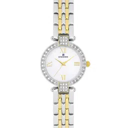 Dsigner Women Embellished Dial & Bracelet Style Straps Analogue Watch 628TM.6L-picture-29