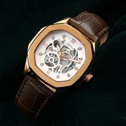 French Connection Women Skeleton Dial & Leather Straps Analogue Watch FCA06-1-picture-14
