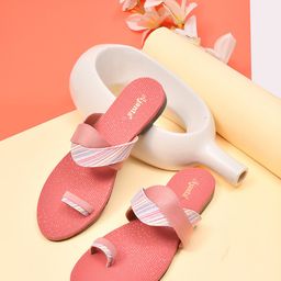 Ajanta Printed One Toe Flats-46