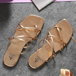 Tao Paris Women Rose Gold Textured Ballerinas Flats-picture-16