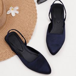 ELANBERG Women Synthetic Leather Backstrap Mules Flats-picture-52