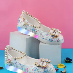 BAESD Girls Printed LED Ballerinas-image-43