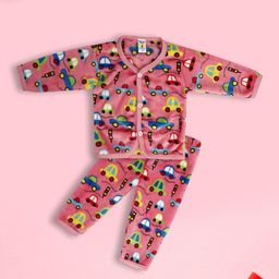 V-Mart Infant Kids Pure Conversational Printed Cotton Clothing Set-picture-4