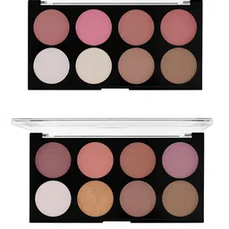MARS Set of 2 Matte Fantasy Palette Blusher with Highlighter & Bronzer - 02 & 03-image-71
