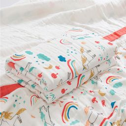 JC HOME White & Red Summer 300 GSM Single Bed Blanket-image-95