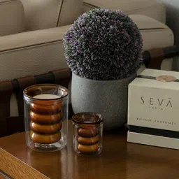 Seva Home Set Of 2 Leather Luxe Scented Candles-image-33
