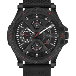 Police Men Gunmetal-Toned Wrap Around Straps Analogue Watch PLPEWJQ2110551-picture-50