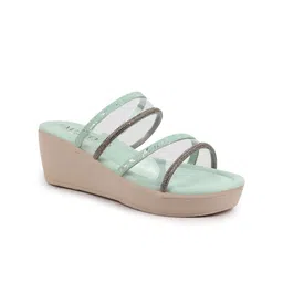 FAUSTO Embellished Wedge Sandals-47