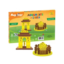Imagimake Kids Skill Development Manual Operation Mapology Game-45