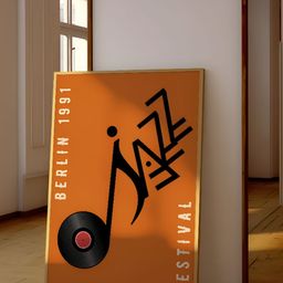 SAF Brown & Black Graphic Wooden Painting Wall Art-image-3