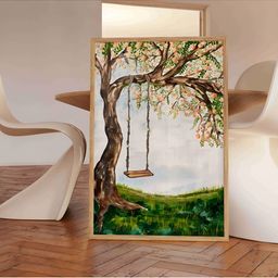 Aura Green & Brown Nature Wooden Wall Frame-picture-21