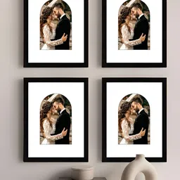 Art Street Black 2 to 4 Pieces Wood Wall Photo Frames-image-94