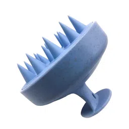 Getmecraft Shampoo Brush & Scalp Scalp Scrubber For Dandruff Removal - Blue-4
