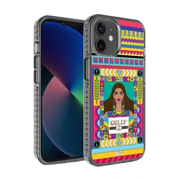 DailyObjects Black & Pink Printed  iPhone 12 Mini Mobile Case-18