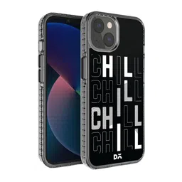 DailyObjects Black & White Lets Chill Stride 2.0 iPhone 13 Mini Back Case-93