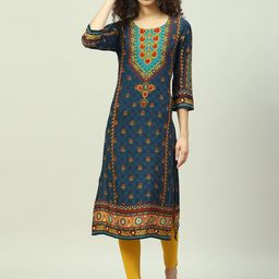 Biba Geometric Printed Straight Kurta-picture-21