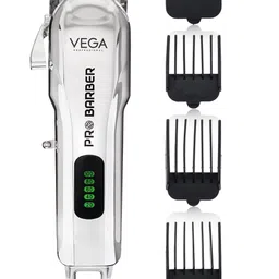 VEGA PROFESSIONAL VPVHC-09 Pro Barber Hair Clipper - Silver Toned-35