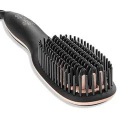 VEGA PROFESSIONAL VPPMS-05 Pro Cera Shine Hair Straightener Brush - Black-45
