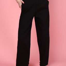 JUNEBERRY Women Original Relaxed Fit High-Rise Jeans-image-17