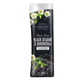 Avon Naturals 2-in-1 Black Shine Black Sesame & Bhringraj Shampoo & Conditioner - 180 ml-12