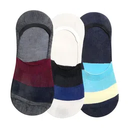 Hill Islands Men Pack Of 3 Patterned Shoe Liner Socks-14