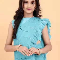 Shrithi Fashion Fab Embellished Zari Supernet Saree-51