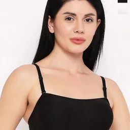 TOFTY Pack Of 2 Full Coverage Non Padded Cotton Balconette Bras With All Day Comfort-picture-19