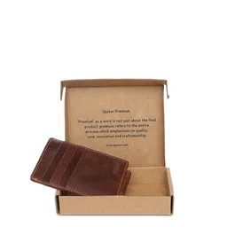 SPYKAR Men Tan Leather Money Clip-49