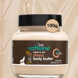 MCaffeine Choco Body Butter for 72Hrs Intense Moisturization for Dry & Dull Skin - 100g-11