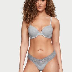 Victoria's Secret Low-Rise Lace-Waist Thong Briefs-56