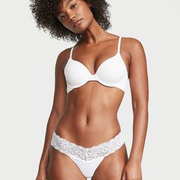 Victoria's Secret Lace-Waist Thong Briefs-image-42