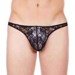 La Intimo Men Low-Rise Self-Design Lace Anti Microbial Thong Briefs-picture-28