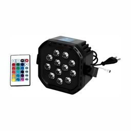 SPARK WORLD Black Textured Square Laser Stage Disco Floor Lamps-58