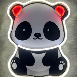 the party planet White & Black Teddy Bear Shaped Led Neon Light-image-26