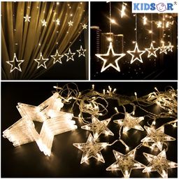ENORMITY Yellow Star Shape String Lights-30
