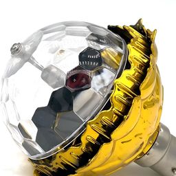 SPARK WORLD Yellow & White Disco Ball String Lights-18