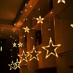 ENORMITY Yellow Star Shape String Lights-87