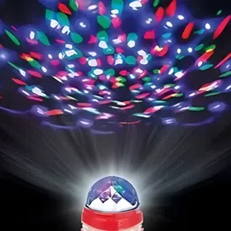 SPARK WORLD White & Red Disco Bulb String Light-45
